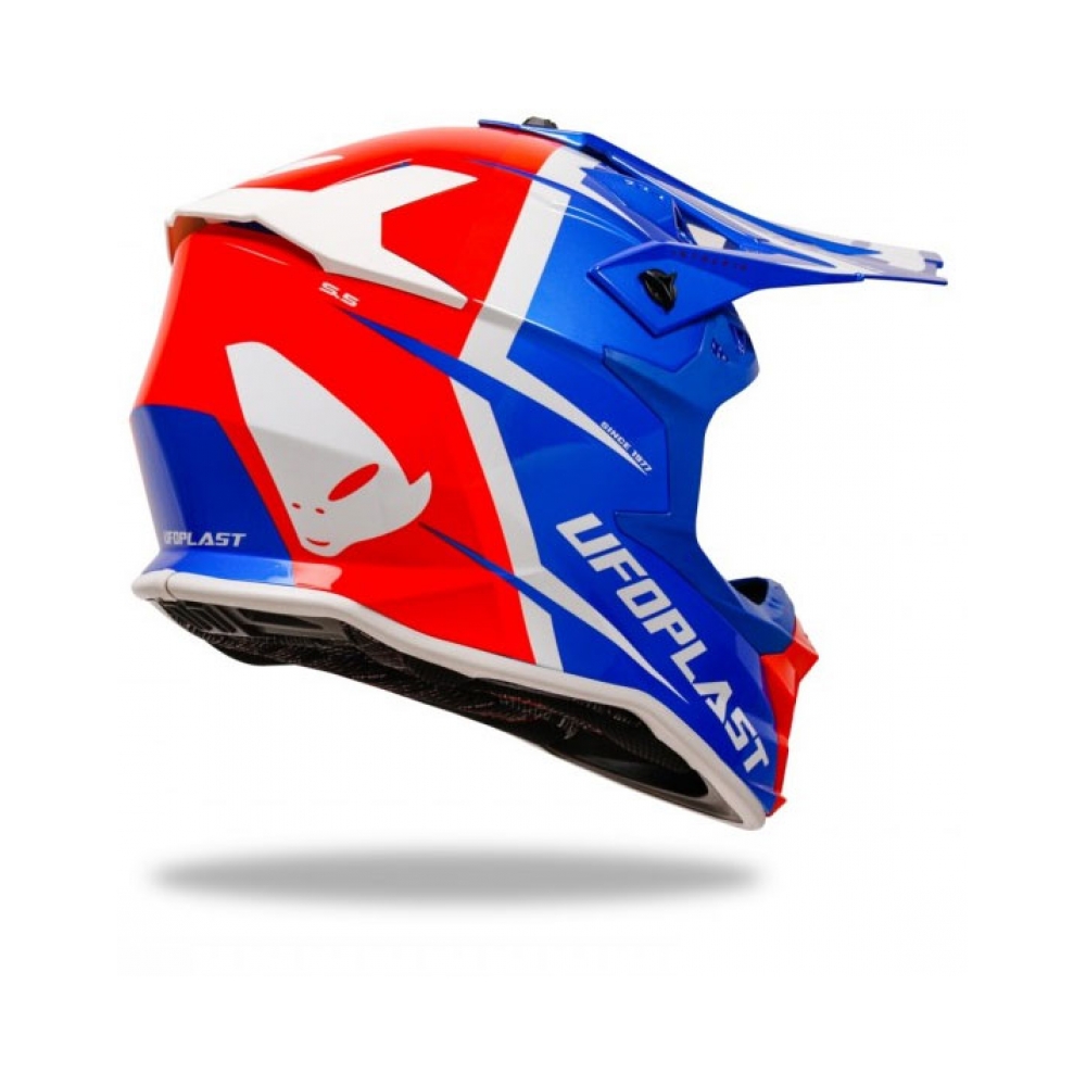 UFO Каска Intrepid Blue/Red/White - изглед 5