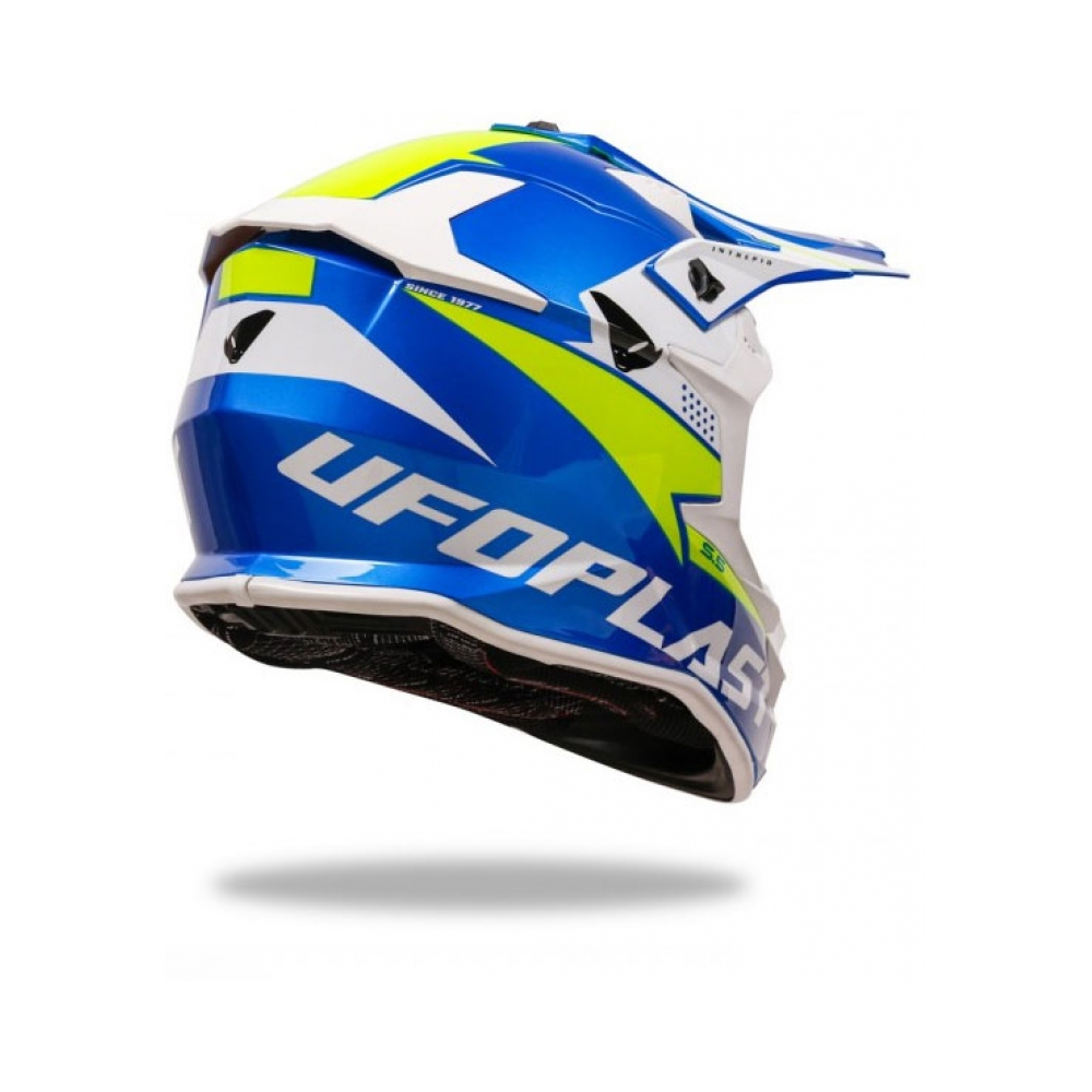 UFO Каска Intrepid Blue/Yellow - изглед 6