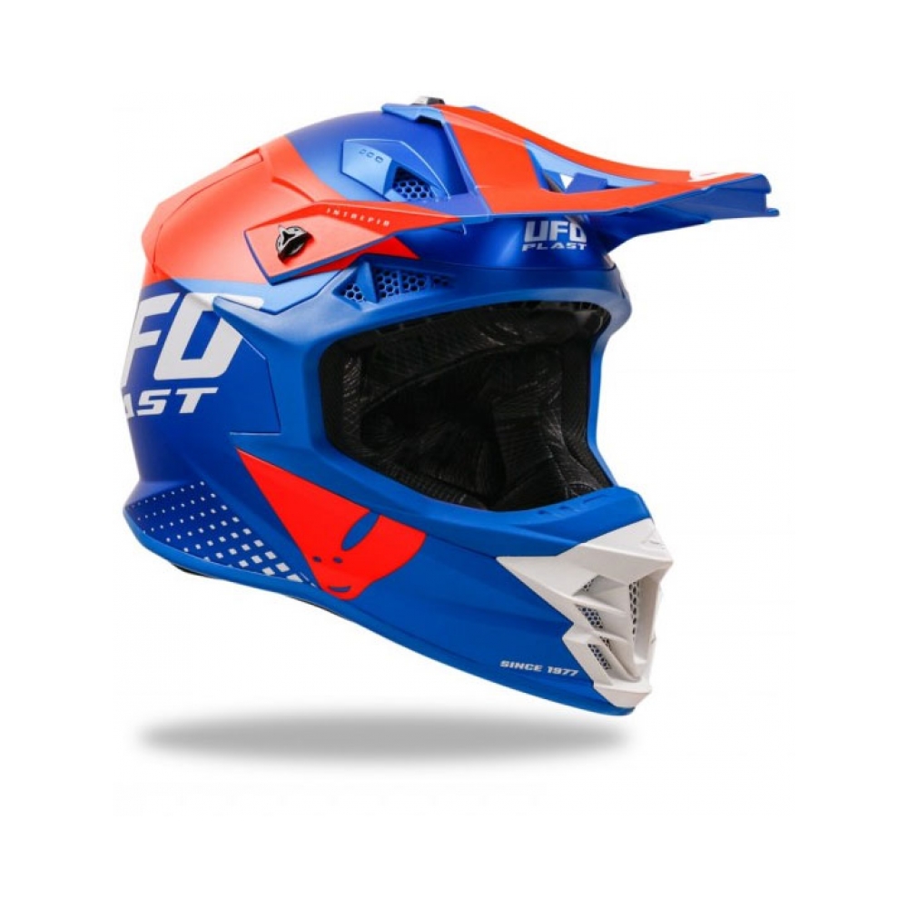 UFO Каска Intrepid Blue/Orange - изглед 3