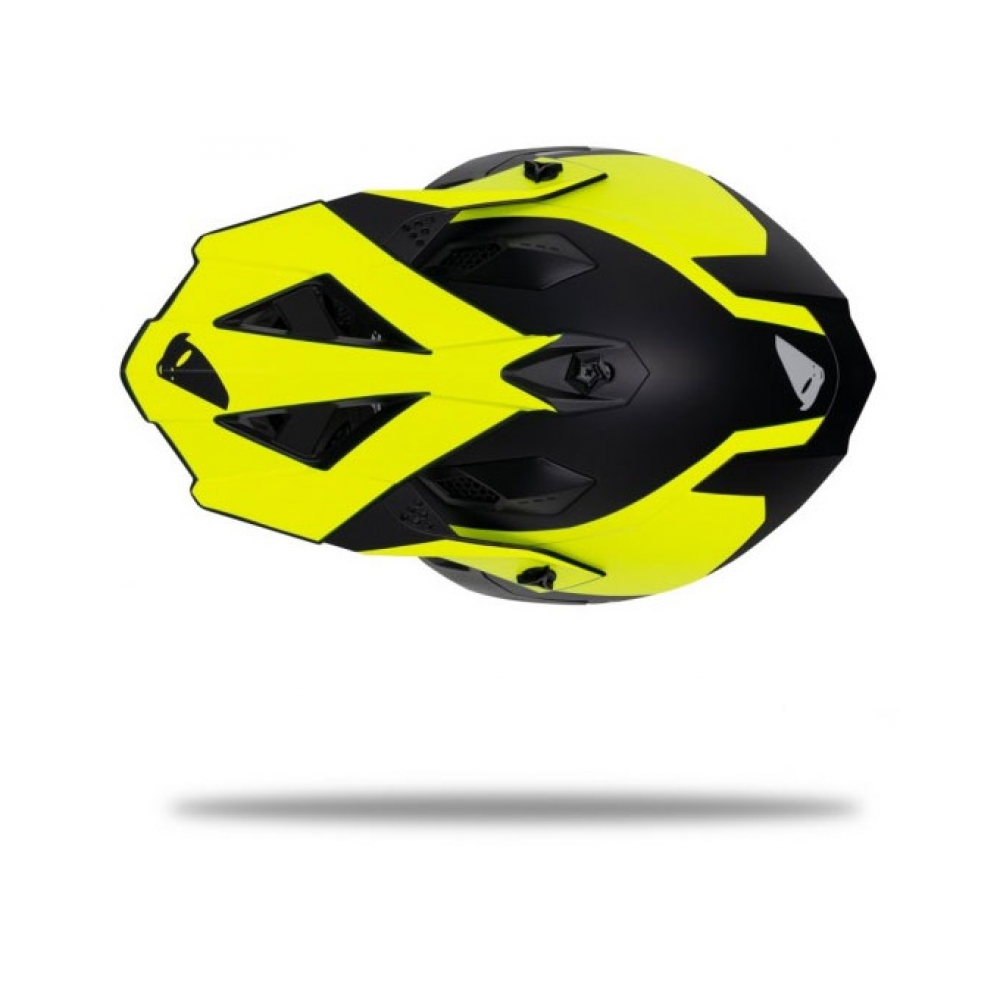 UFO Каска Intrepid Black/Neon Yellow - изглед 11