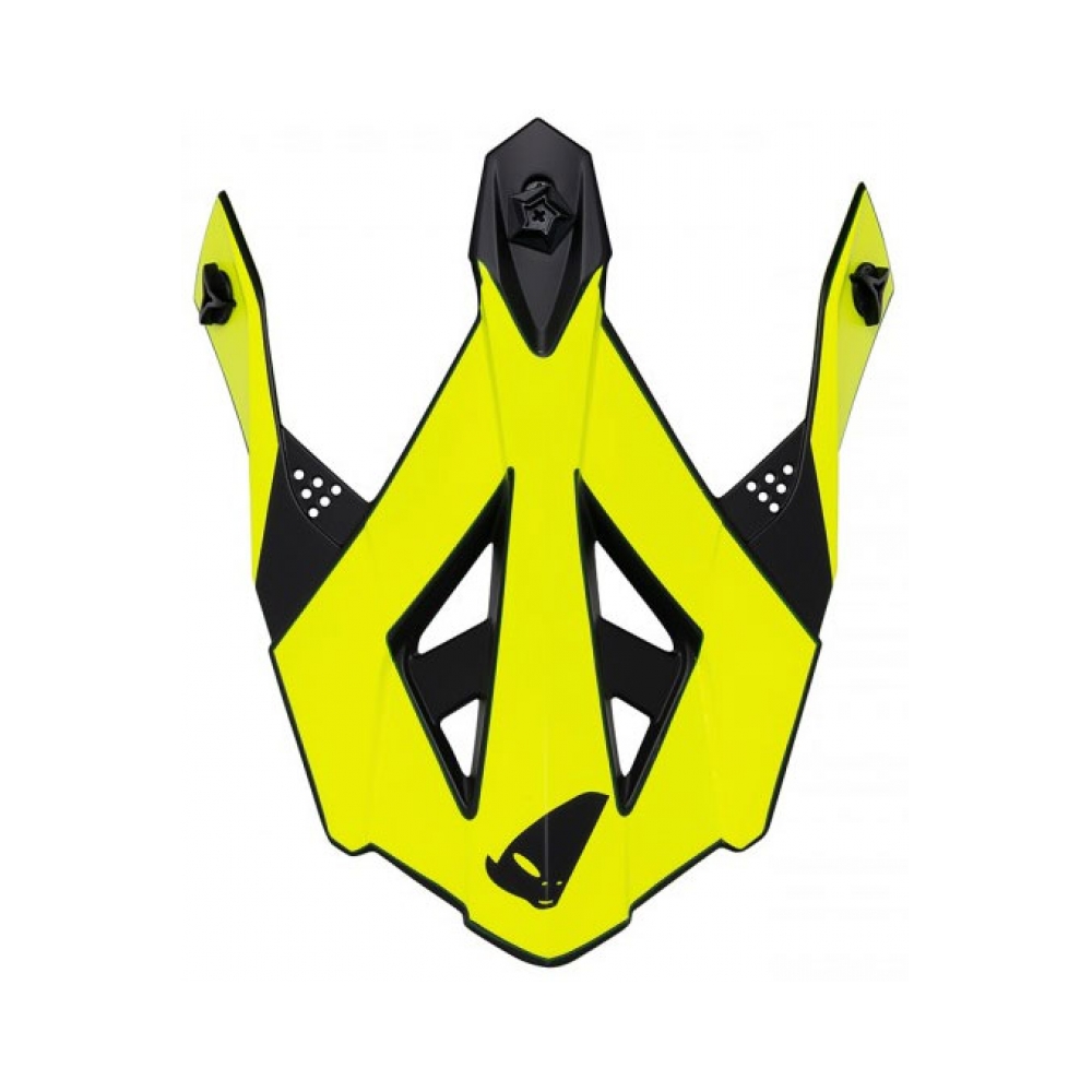 UFO Козирка за каска Intrepid Black/Neon Yellow - изглед 1