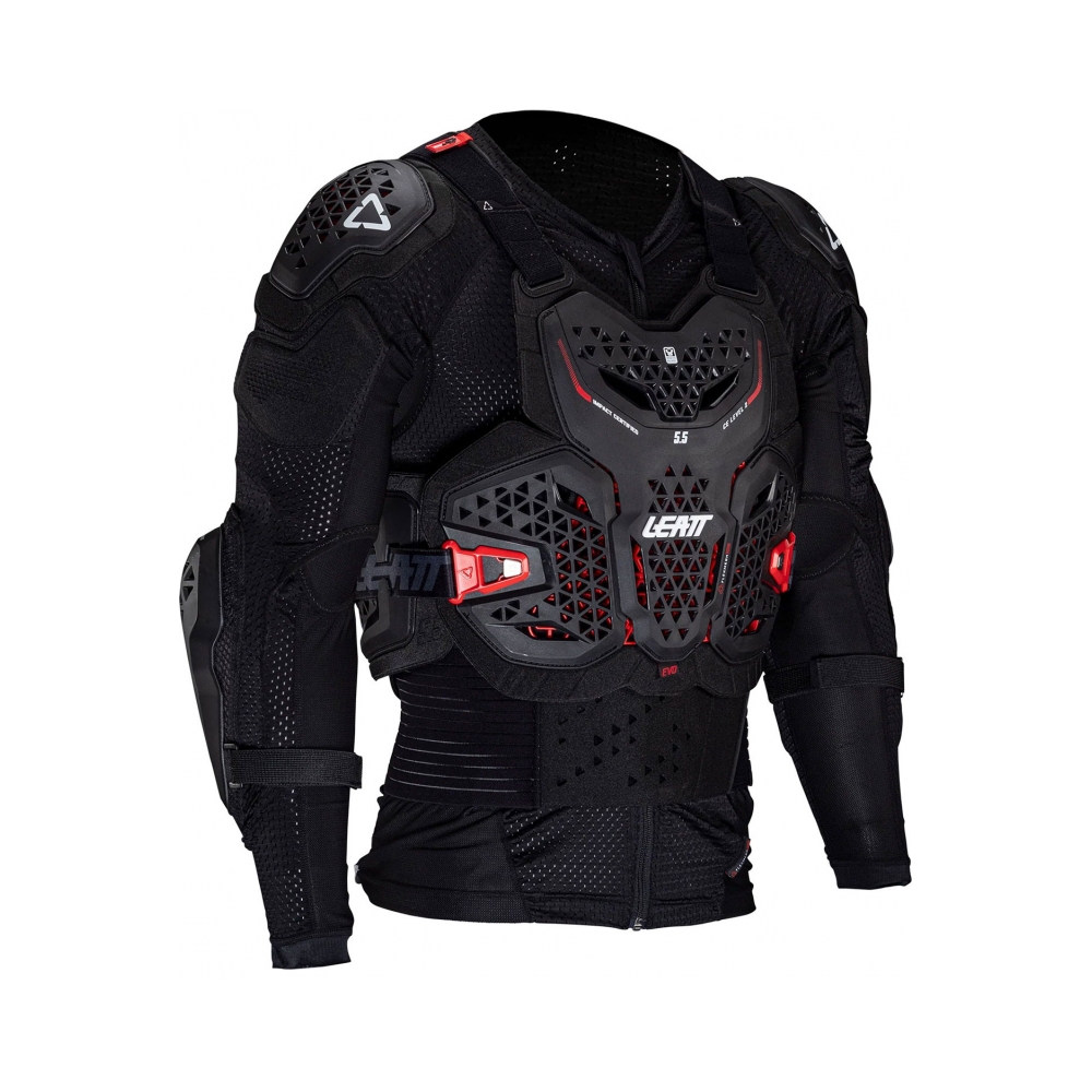 Leatt Протектор за тяло 5.5 Evo Black - изглед 1