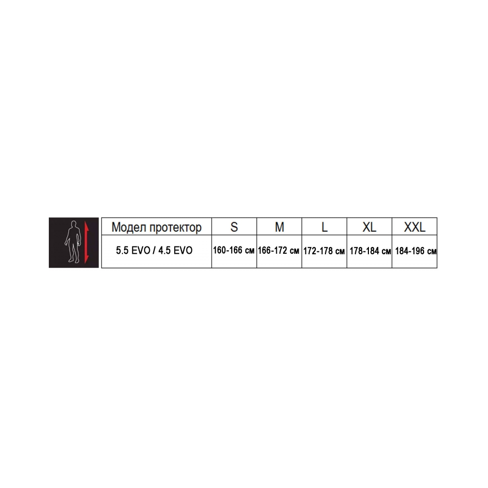 Leatt Протектор за тяло 4.5 Evo Black - изглед 4