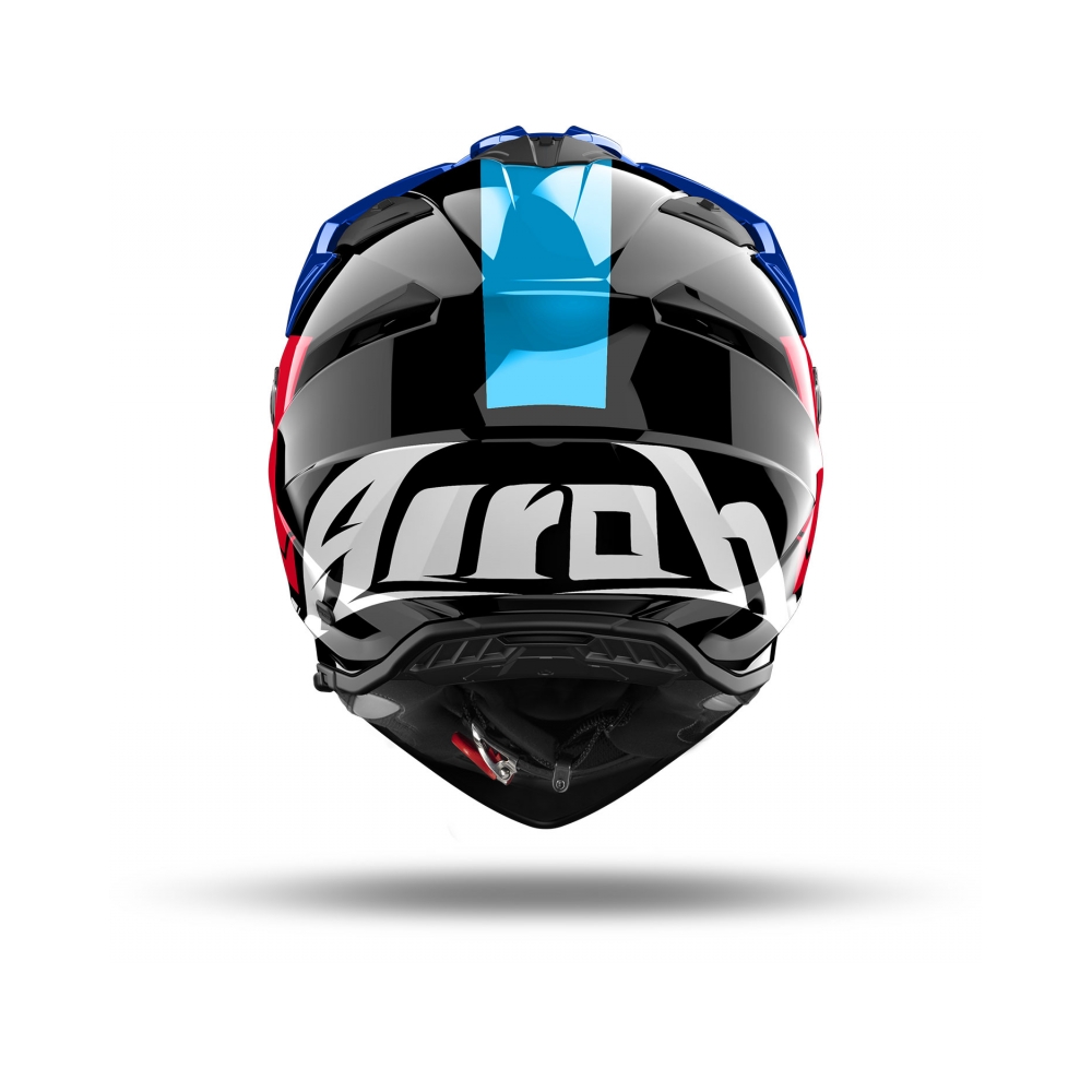 Airoh Каска Bandit Tune Blue Red Gloss - изглед 3