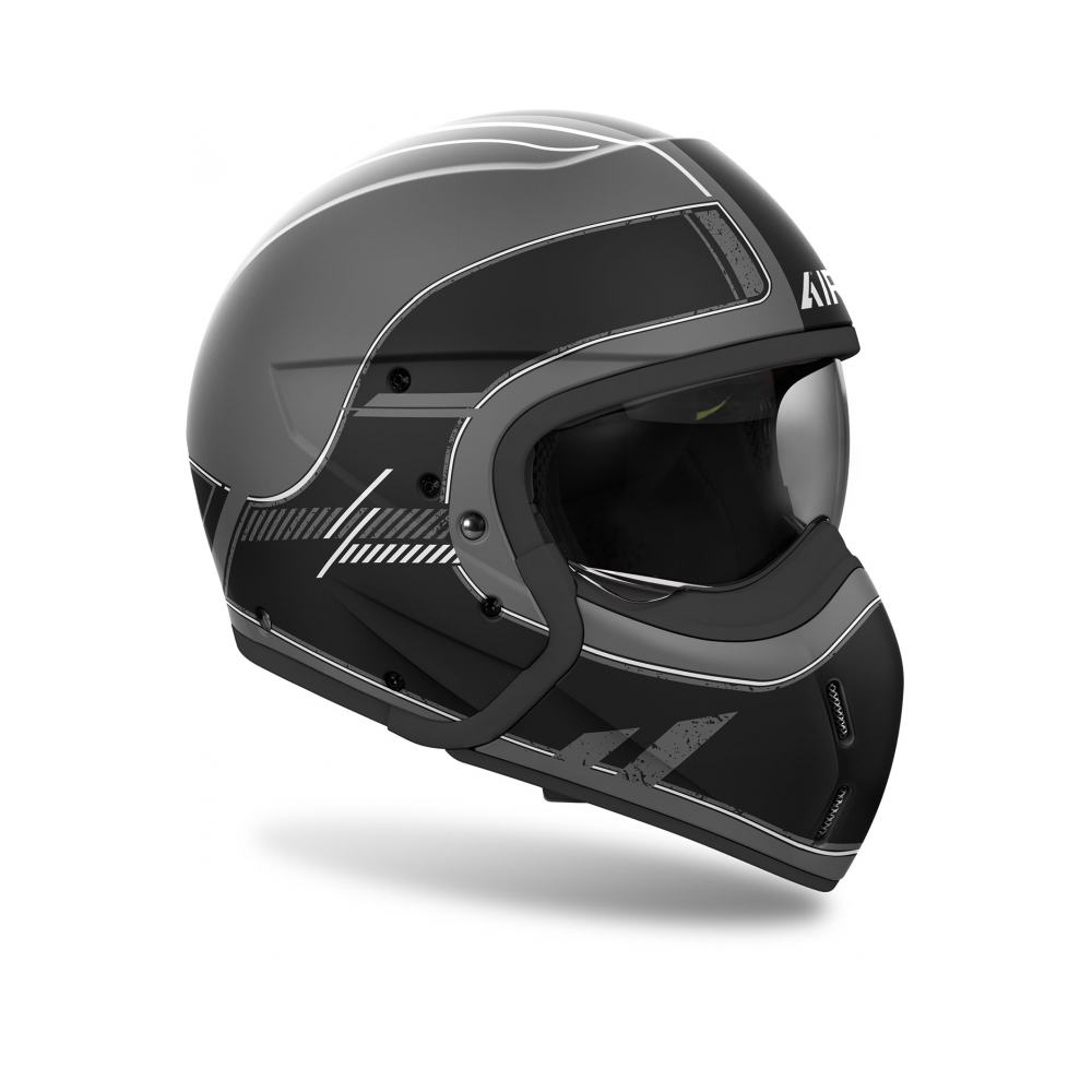 Airoh Каска J110 Raster Black Matt - изглед 4