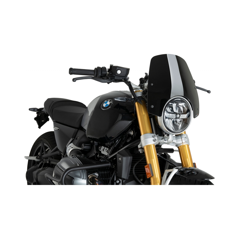 Puig Слюда New Generation Sport BMW R12 Nine T 24-25 Black - изглед 1