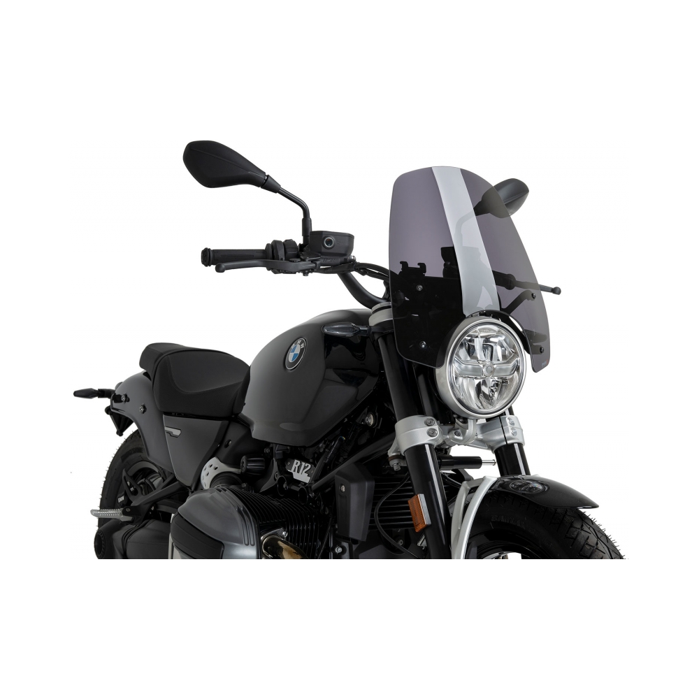 Puig Слюда New Generation Touring BMW R12 Ninet T 24-25 Dark Smoke - изглед 1