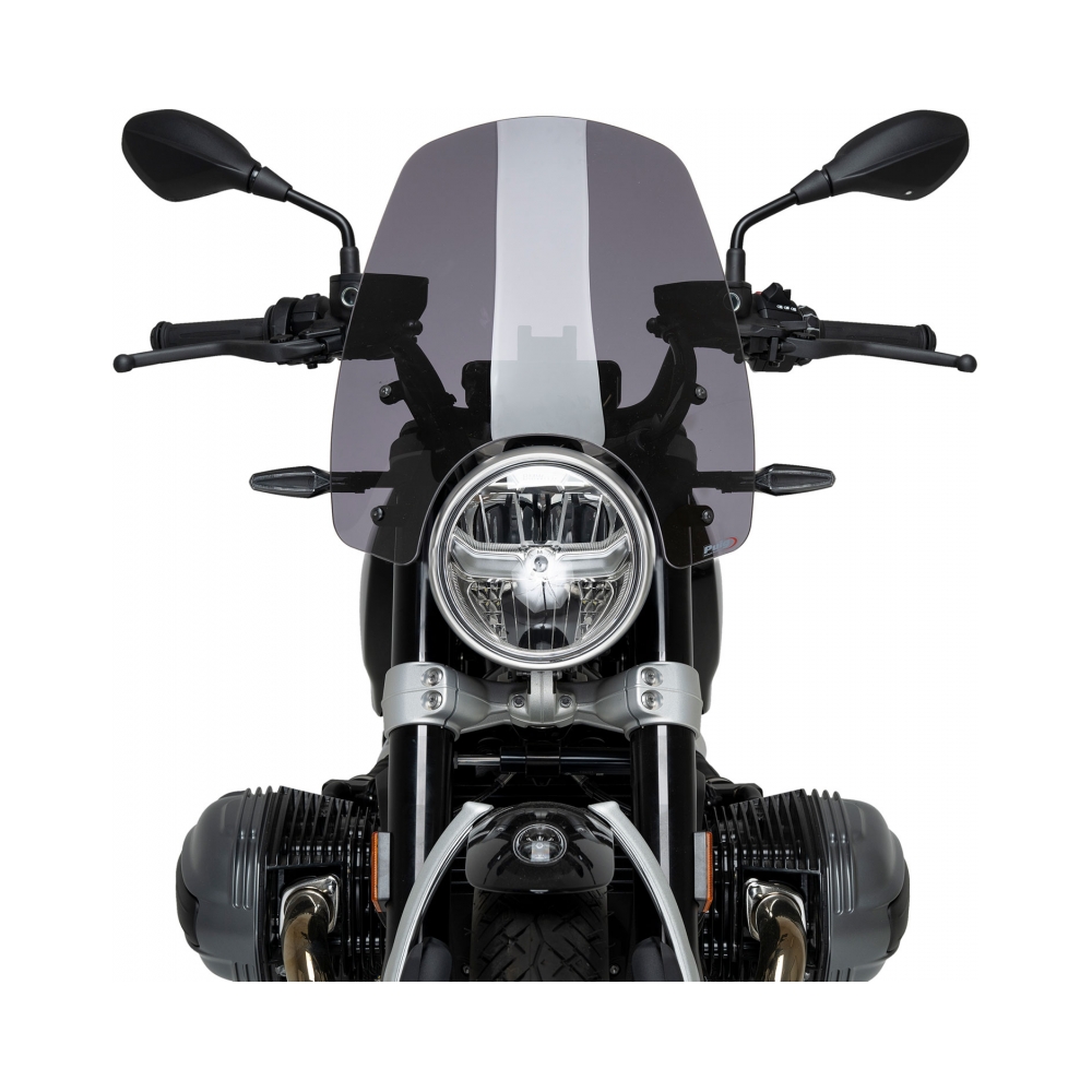 Puig Слюда New Generation Touring BMW R12 Ninet T 24-25 Dark Smoke - изглед 2