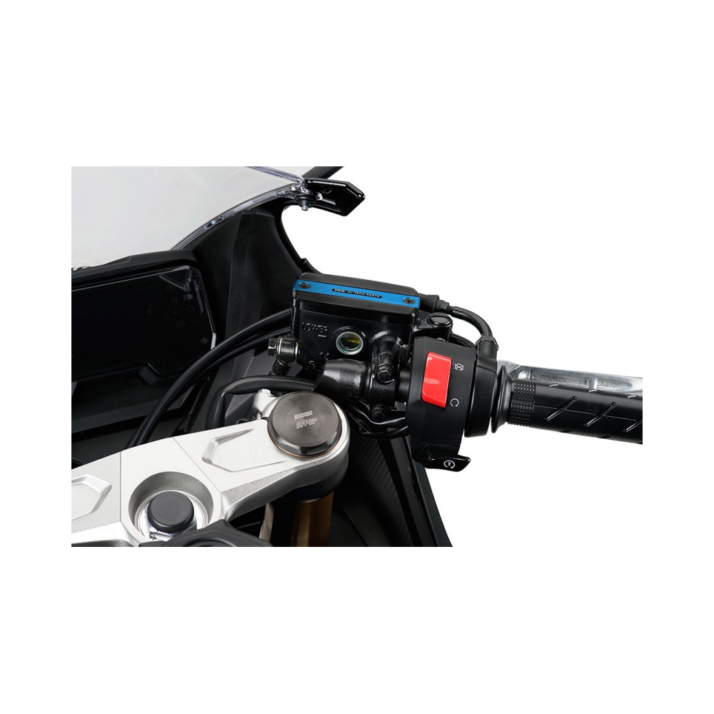 Puig Капак за резервоара на съединителя Honda CB1000R 08-16, CB500F 22-24, CB600F 98-15, CBR650R 19-25, CRF1100L 20-25 син - изглед 3