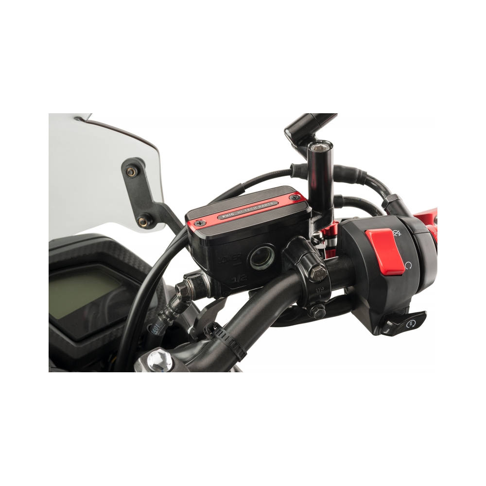 Puig Капак за резервоара на съединителя Honda CB1000R 08-16, CB500F 22-24, CB600F 98-15, CBR650R 19-25, CRF1100L 20-25 червен - изглед 3