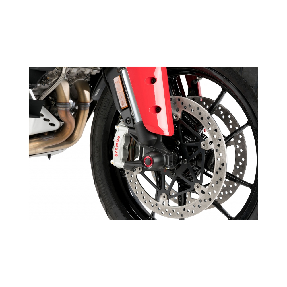 Puig PHB19 слайдер предница Ducati Monster 1200 14-20, Multistrada 1200 10-17, Multistrada V4/S 21-24, 950 Hypermotard /SP 19-25 - изглед 3