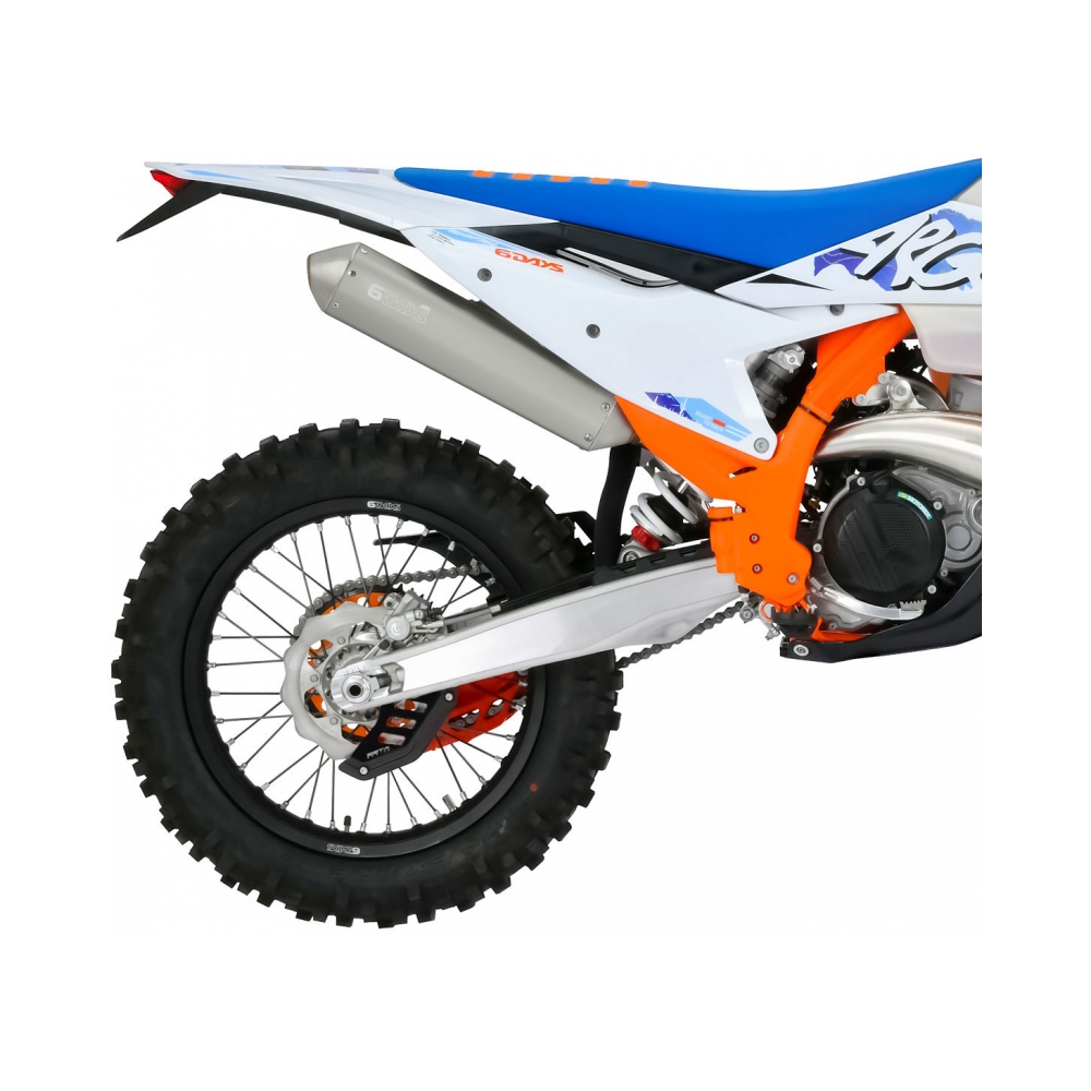 DRC-Zeta Предпазител за заден спирачен диск KTM EXC/EXC-F 24-25, SX/SX-F 23-25; Husqvarna FC/TC 14-25, FE/TE 22-25; Gas Gas черен - изглед 4