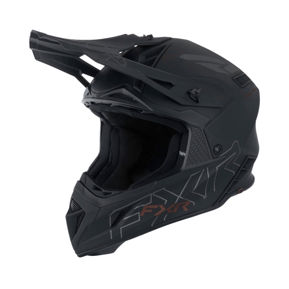 FXR Каска Helium Prime Black - изглед 1