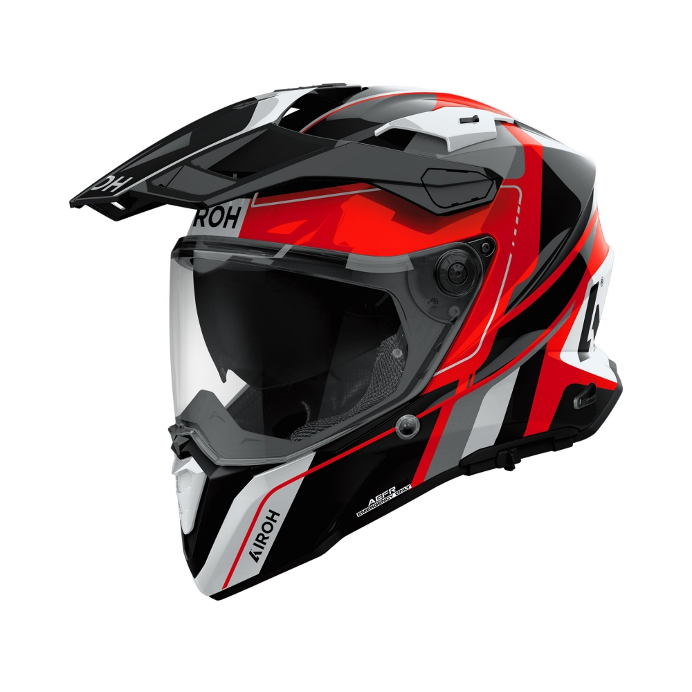 Airoh Каска Commander 2 Skip Red Gloss - изглед 1