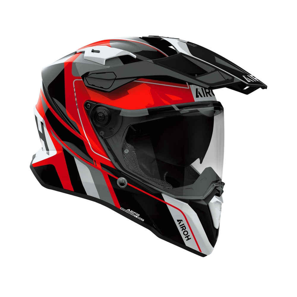Airoh Каска Commander 2 Skip Red Gloss - изглед 2