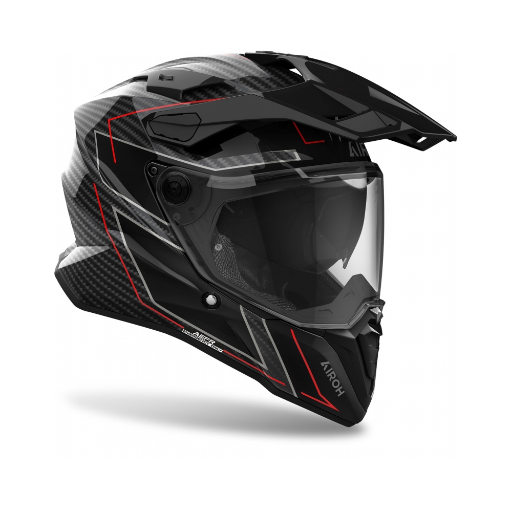 Airoh Каска Commander 2 Carbon Stylish Gloss - изглед 2