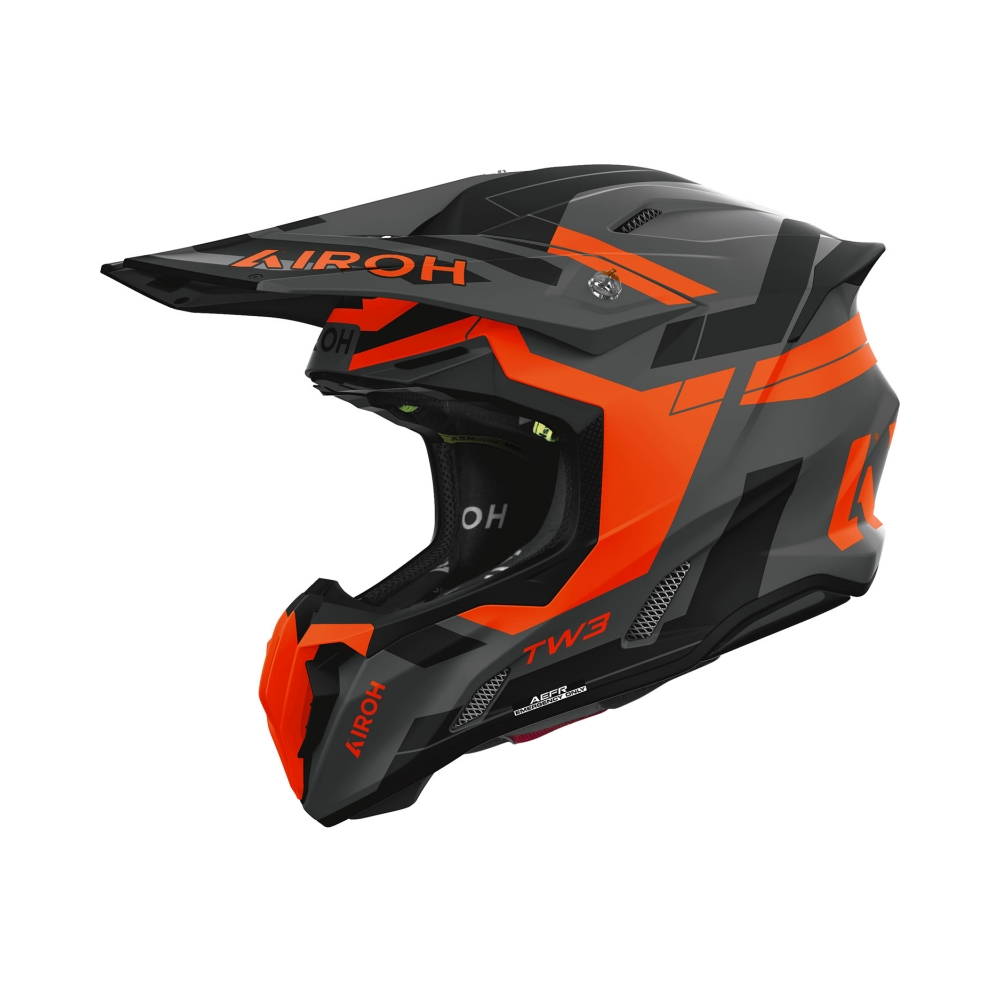 Airoh Каска Twist 3 Dynasty Orange Matt - изглед 1