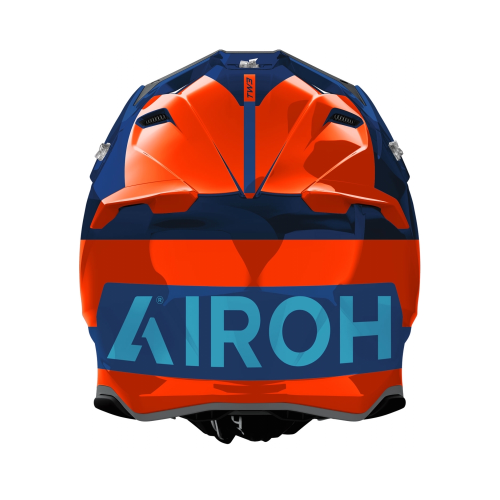 Airoh Каска Twist 3 Fancy Orange/Blue Gloss - изглед 3