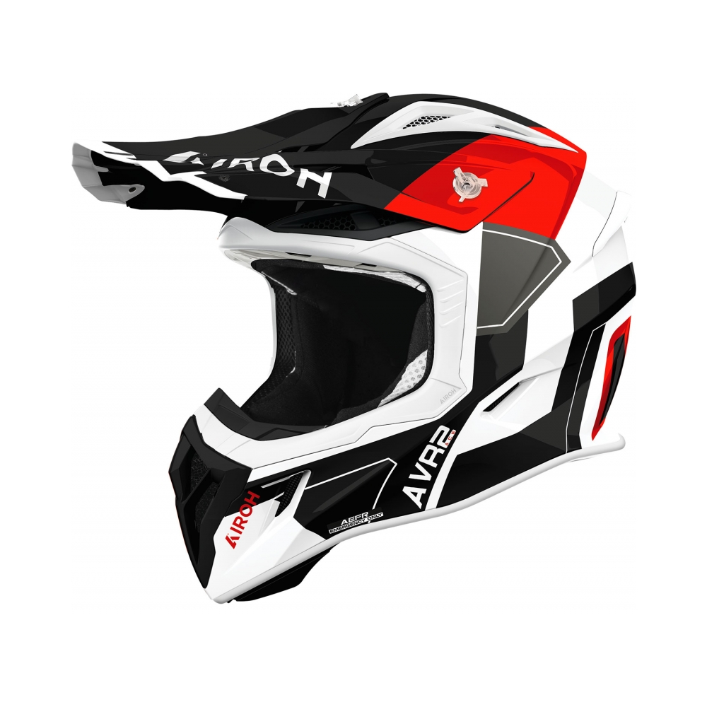 Airoh Каска Aviator Ace 2 Shield Red Gloss - изглед 1