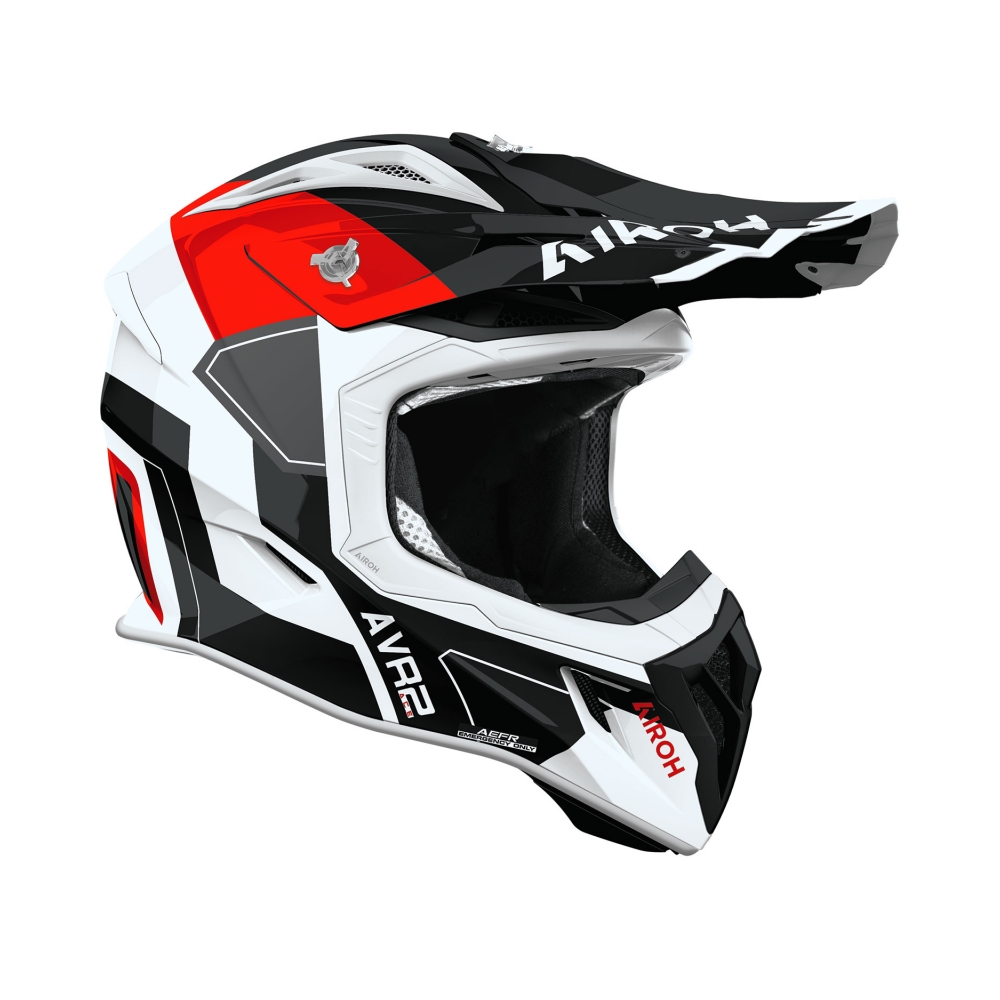 Airoh Каска Aviator Ace 2 Shield Red Gloss - изглед 2
