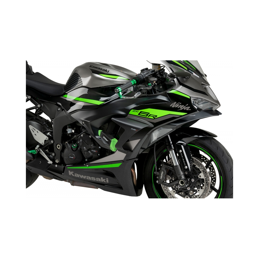 Puig Краш тапи Pro 2.0 Kawasaki ZX-6R Ninja 24-25 - изглед 2