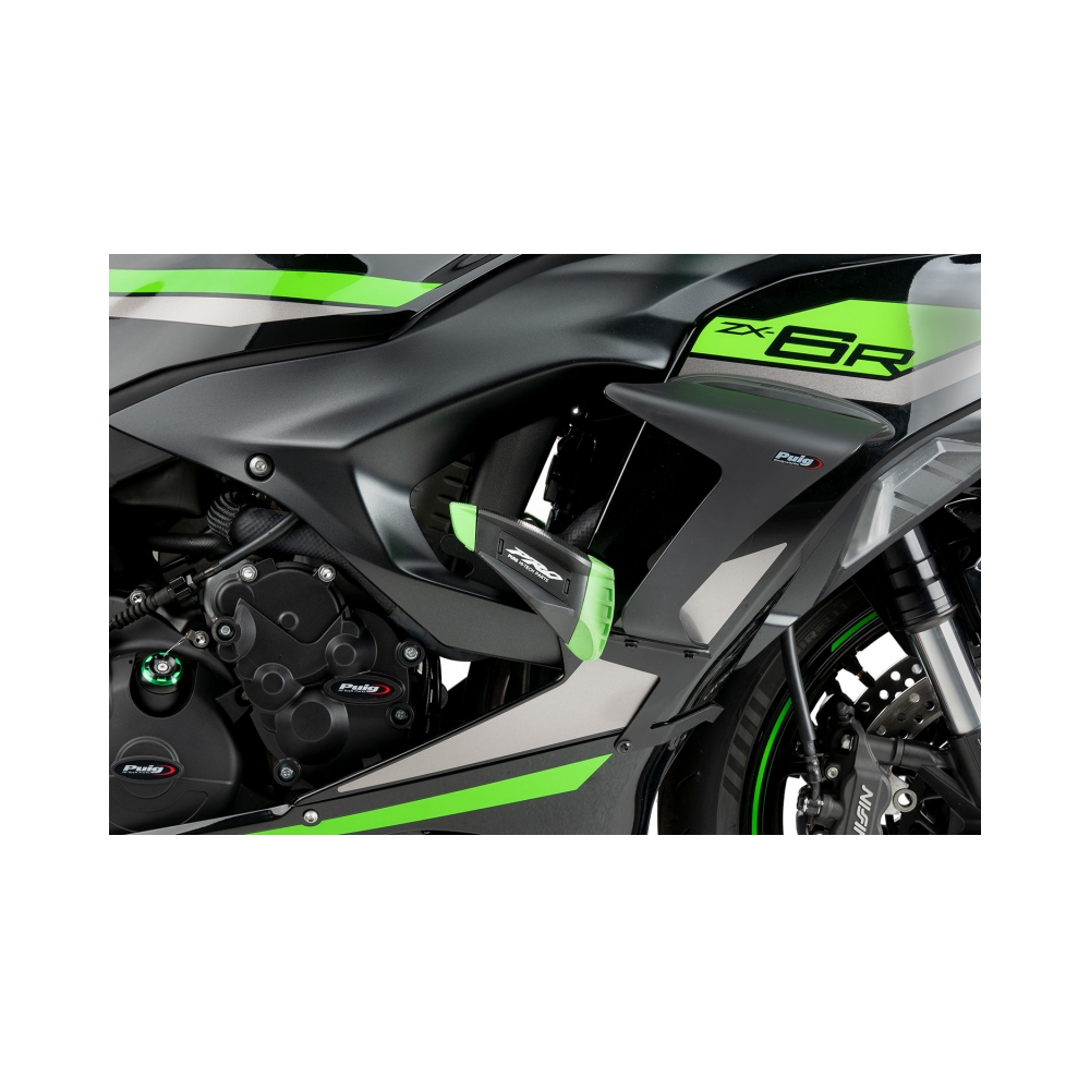 Puig Краш тапи Pro 2.0 Kawasaki ZX-6R Ninja 24-25 - изглед 3