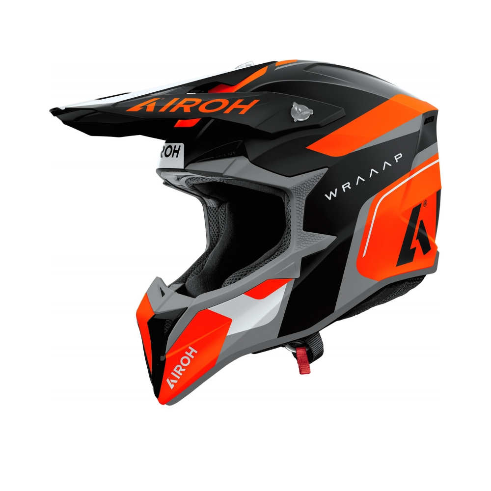 Airoh Каска Wraaap Conquer Orange Matt - изглед 1 - BobiMX.com Airoh Каска Wraaap Conquer Orange Matt - изглед 1