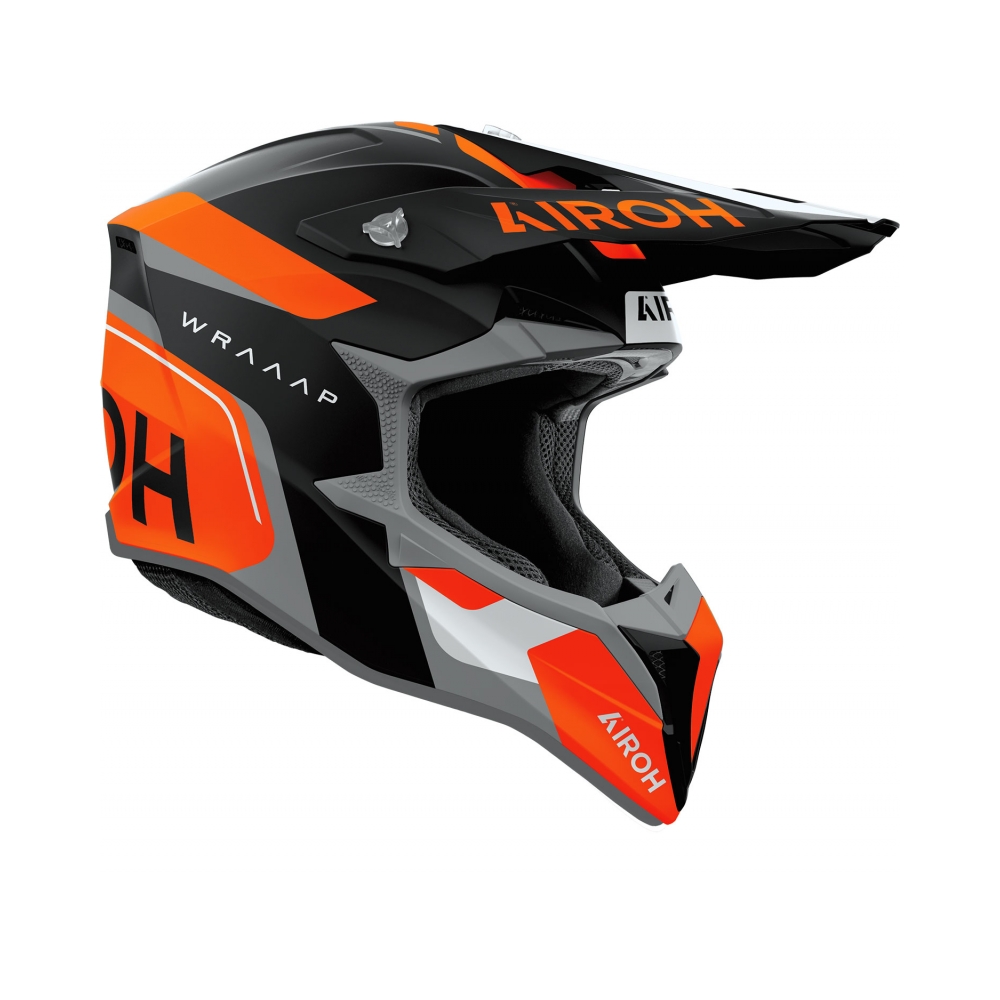 Airoh Каска Wraaap Conquer Orange Matt - изглед 2 - BobiMX.com Airoh Каска Wraaap Conquer Orange Matt - изглед 2