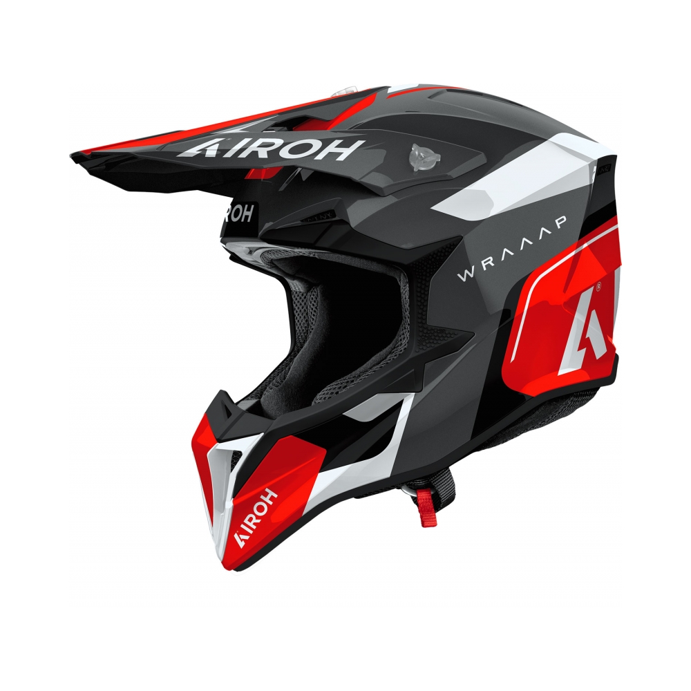 Airoh Каска Wraaap Conquer Red Gloss - изглед 1 - BobiMX.com Airoh Каска Wraaap Conquer Red Gloss - изглед 1