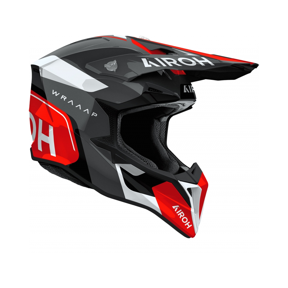 Airoh Каска Wraaap Conquer Red Gloss - изглед 2 - BobiMX.com Airoh Каска Wraaap Conquer Red Gloss - изглед 2