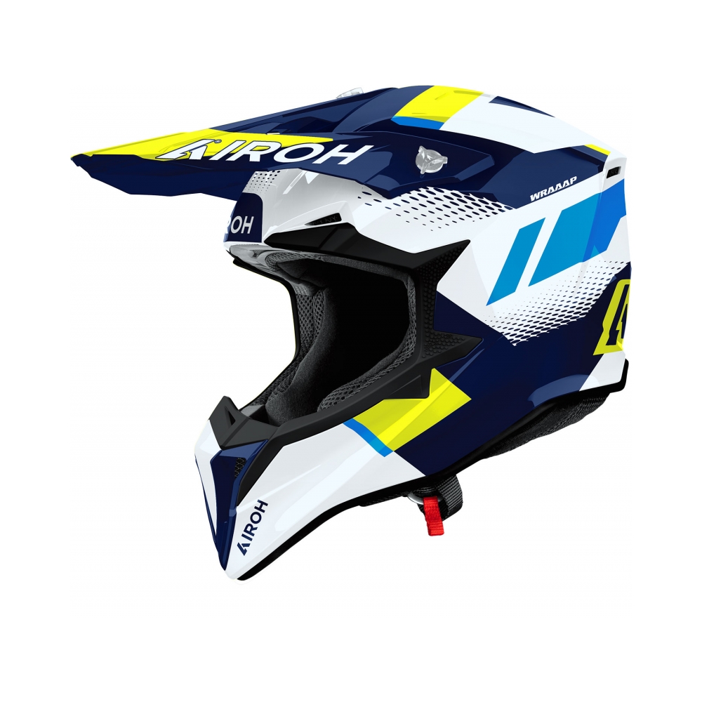 Airoh Каска Wraaap Vision Yellow/Blue Gloss - изглед 1 - BobiMX.com Airoh Каска Wraaap Vision Yellow/Blue Gloss - изглед 1