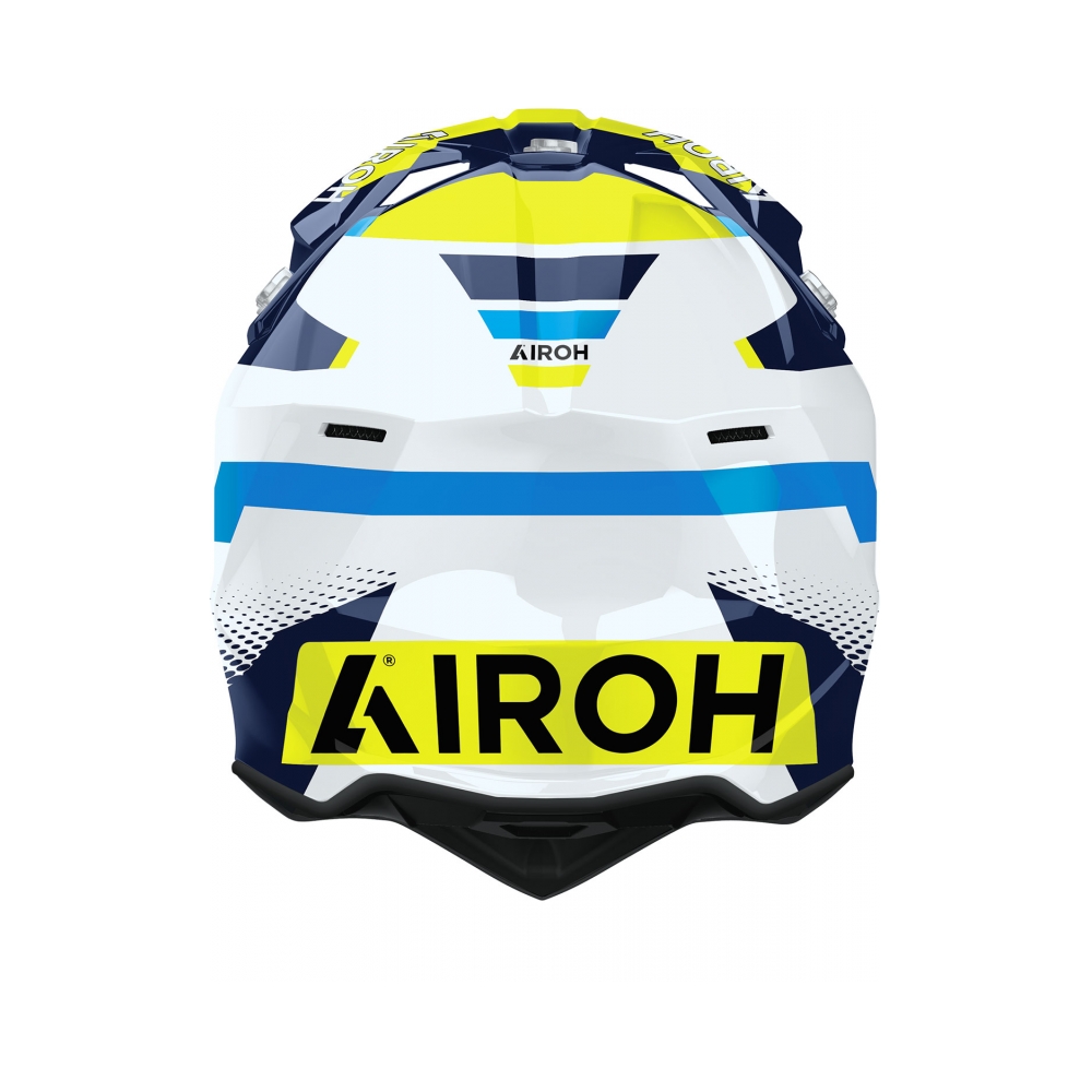 Airoh Каска Wraaap Vision Yellow/Blue Gloss - изглед 3 - BobiMX.com Airoh Каска Wraaap Vision Yellow/Blue Gloss - изглед 3