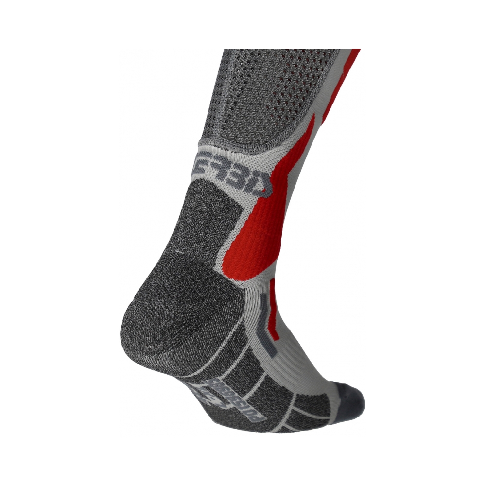 Acerbis Чорапи X-Leg Pro Vented червен - изглед 5 - BobiMX.com Acerbis Чорапи X-Leg Pro Vented червен - изглед 5