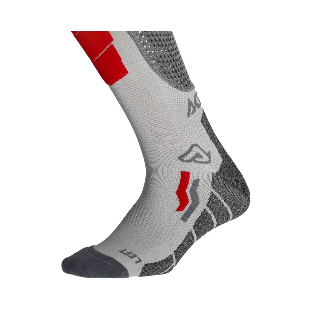 Acerbis Чорапи X-Leg Pro Vented червен - изглед 6 - BobiMX.com Acerbis Чорапи X-Leg Pro Vented червен - изглед 6