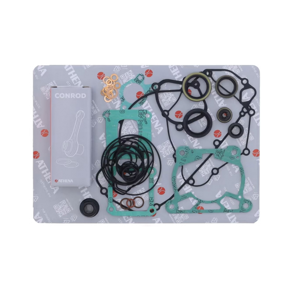 Athena Биела комплект с гарнитури KTM SX125 23-26, EXC150 24-26; Husqvarna TC125 23-25, TE150 24-25; Gas Gas MC125 24-25 - изглед 1