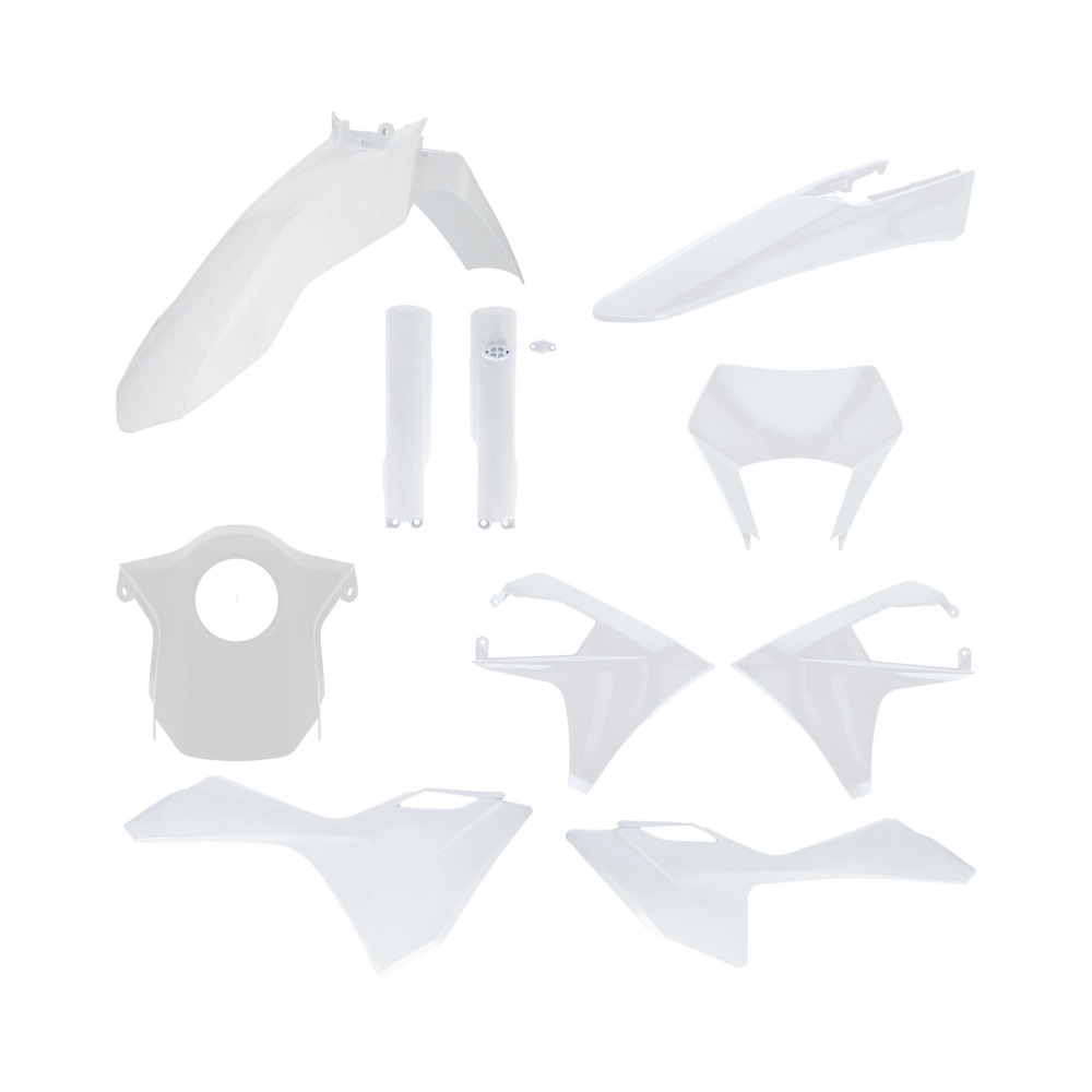 Acerbis Пълен кит пластмаси Gas Gas EC/ECF 24-26 бял - изглед 1 - BobiMX.com Acerbis Пълен кит пластмаси Gas Gas EC/ECF 24-26 бял - изглед 1