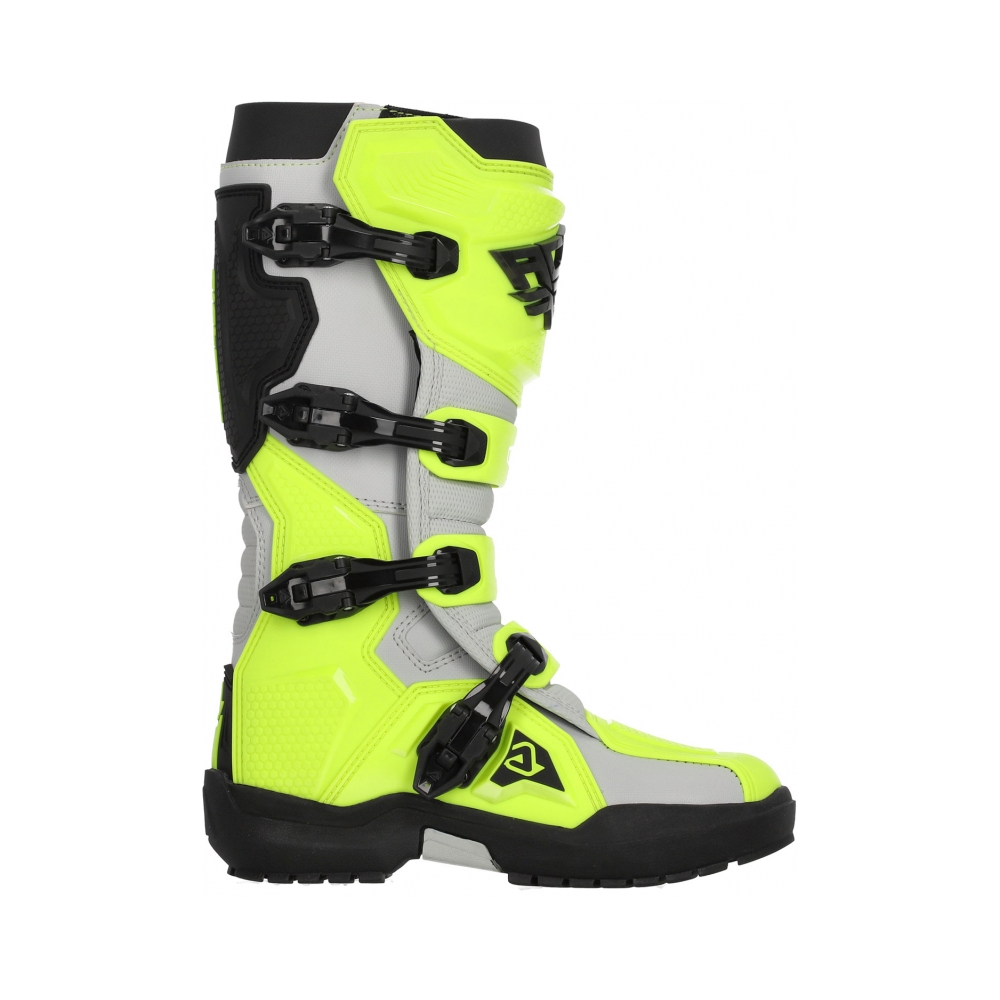 Acerbis Ботуши Artiglio Fluo Yellow/White - изглед 2