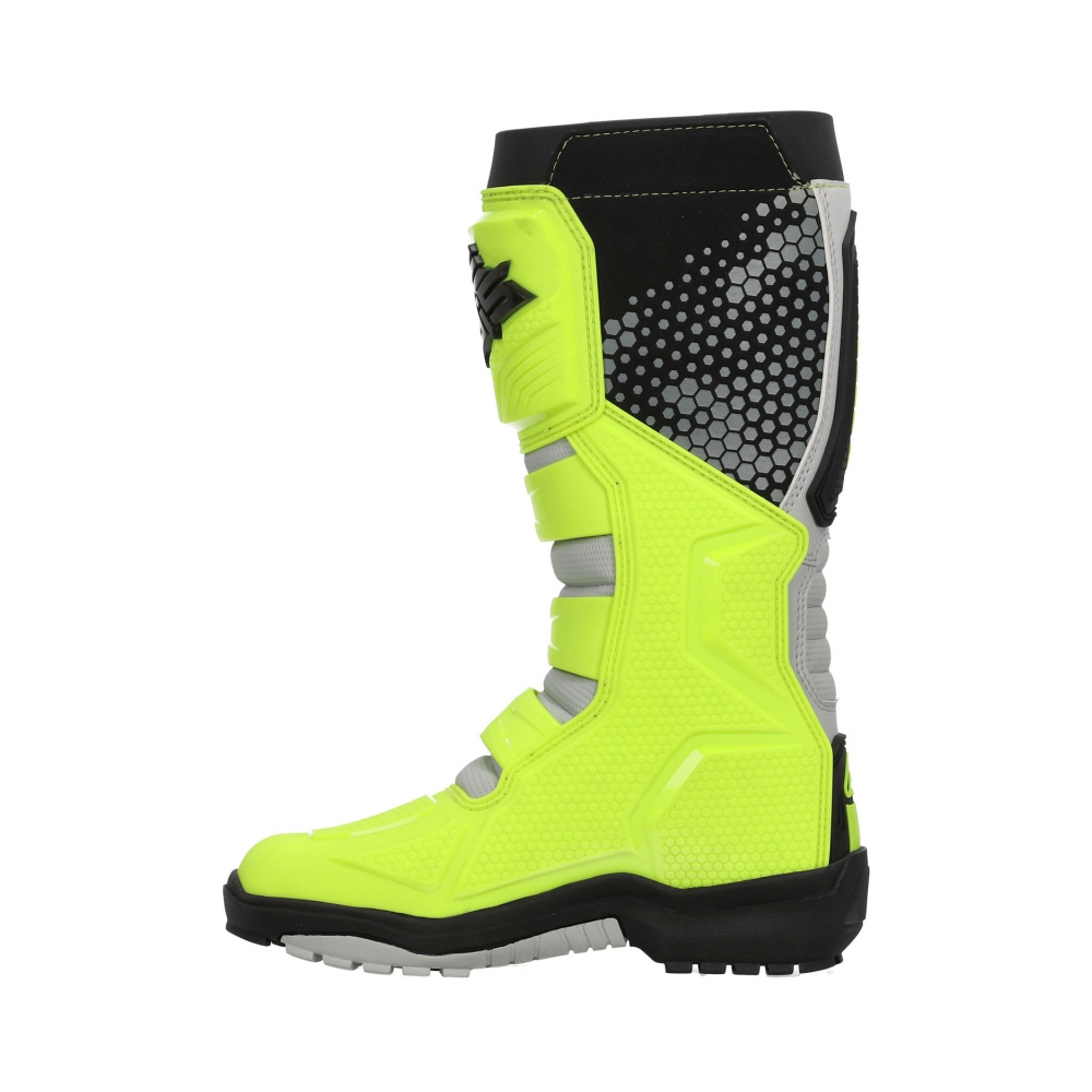 Acerbis Ботуши Artiglio Fluo Yellow/White - изглед 3