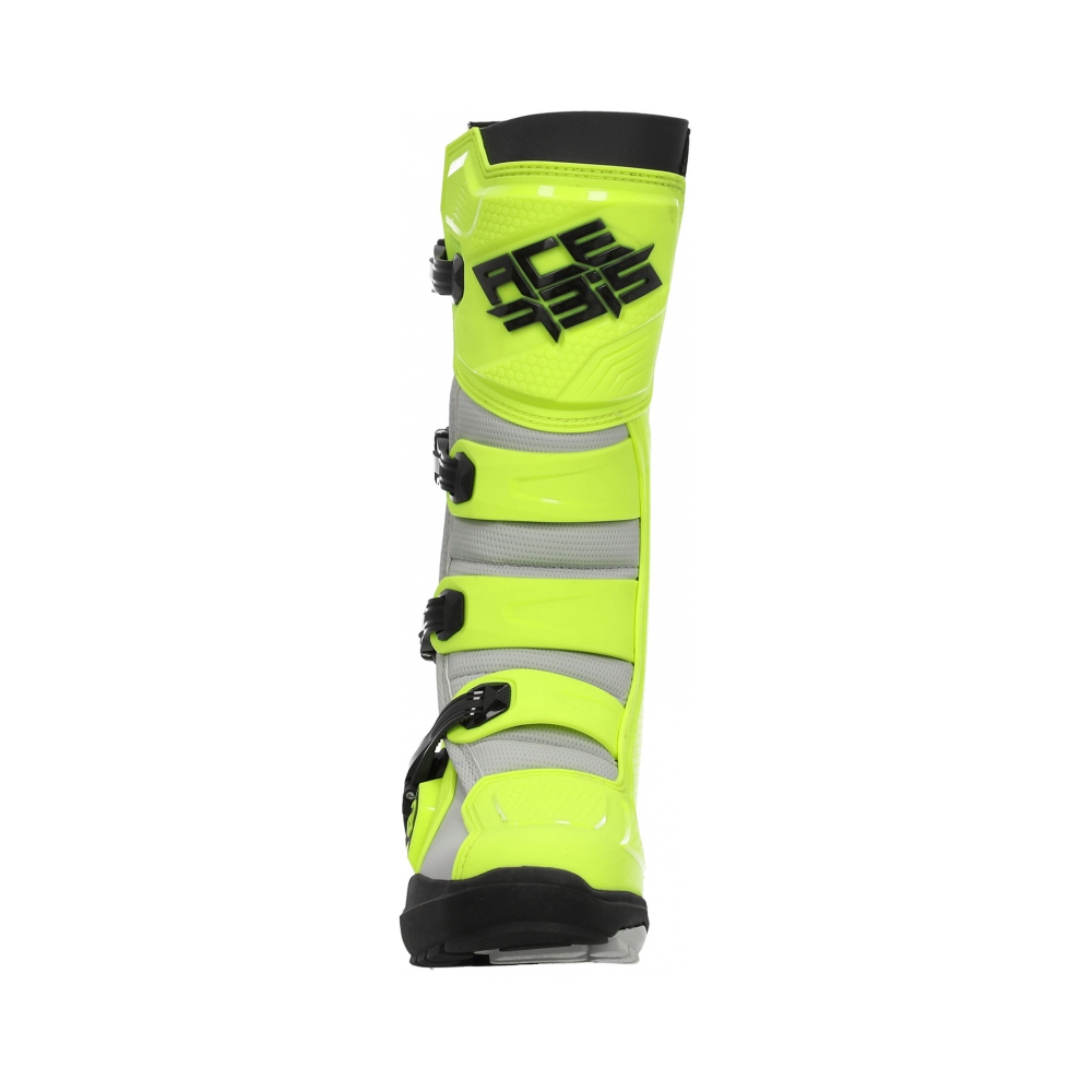 Acerbis Ботуши Artiglio Fluo Yellow/White - изглед 4