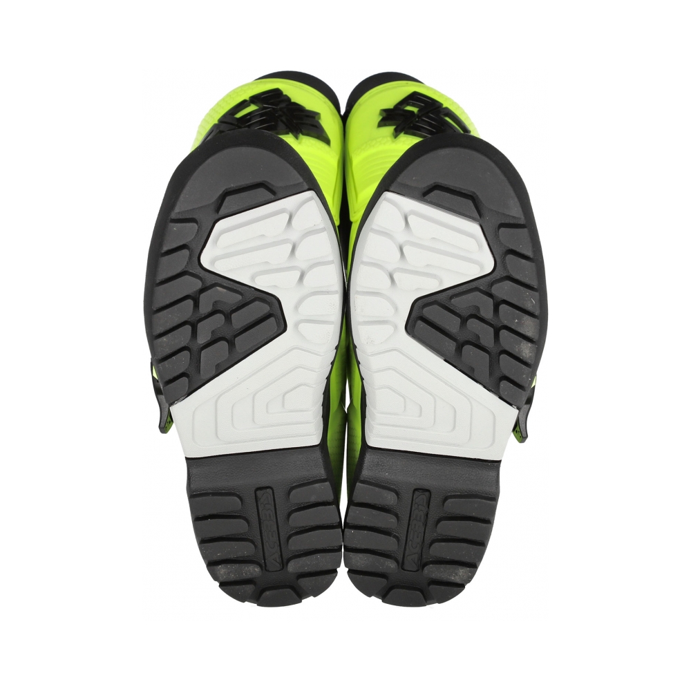 Acerbis Ботуши Artiglio Fluo Yellow/White - изглед 6