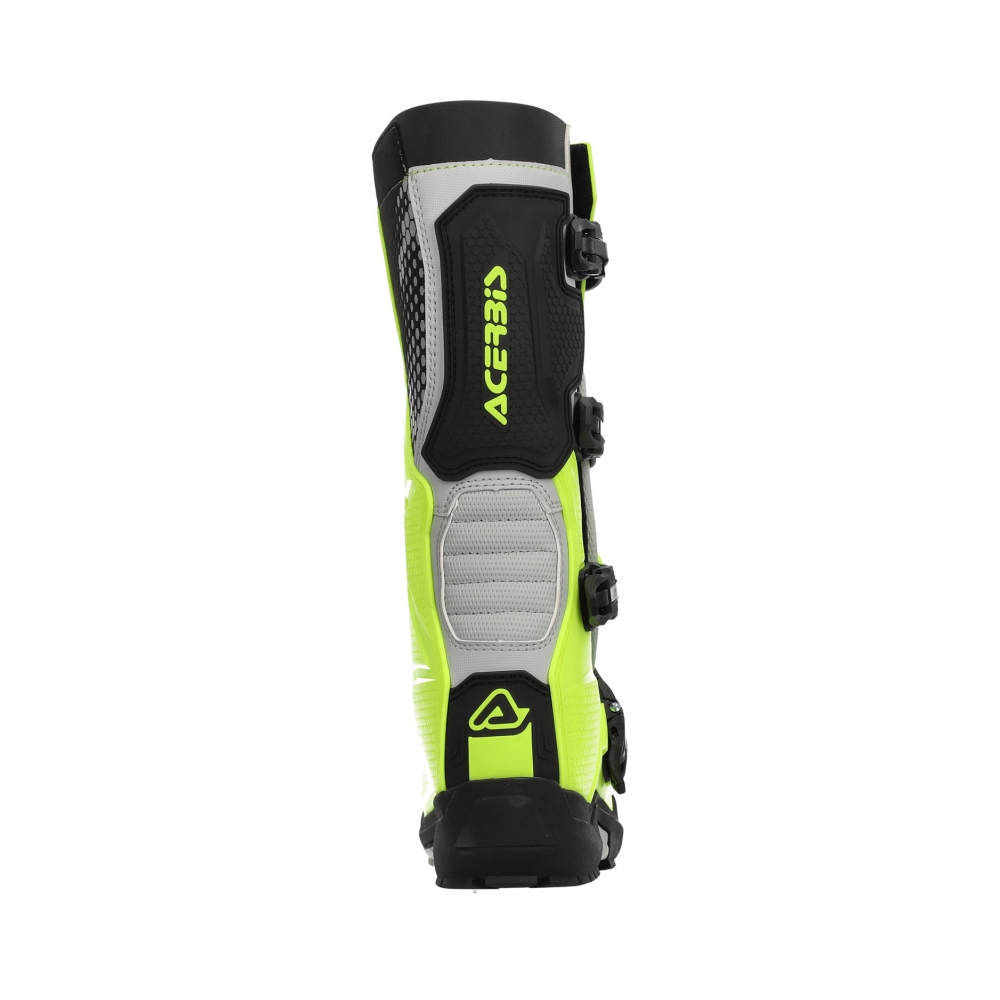 Acerbis Ботуши Artiglio Fluo Yellow/White - изглед 5