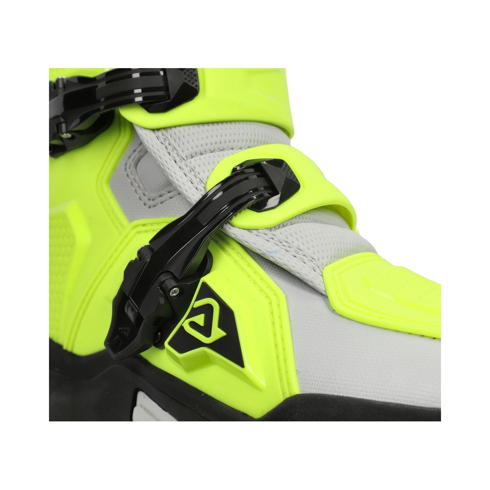 Acerbis Ботуши Artiglio Fluo Yellow/White - изглед 8