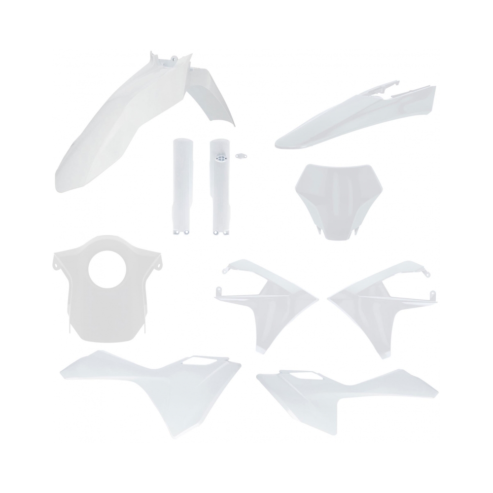 Acerbis Пълен кит пластмаси подходящ за Gas Gas MC/MCF 24-26 бял - изглед 1