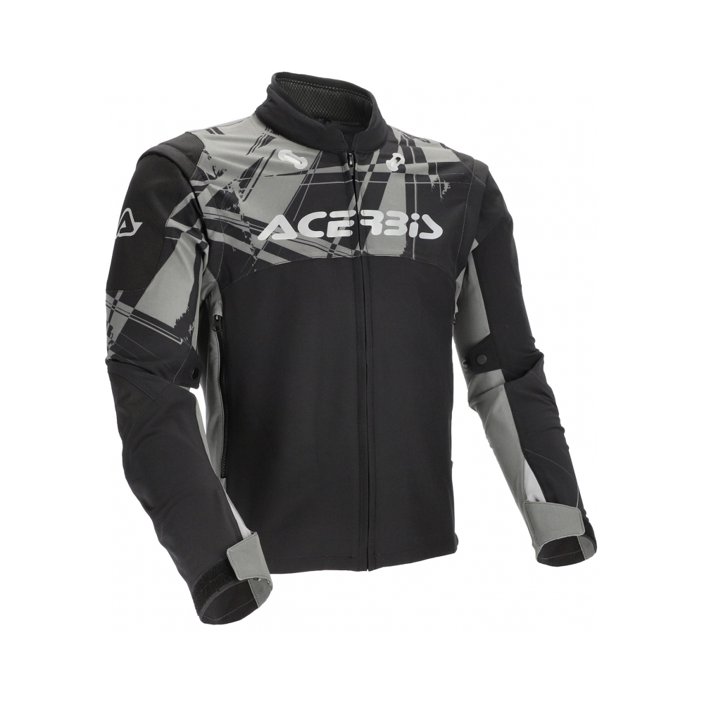 Acerbis Яке Rally Race Black/Grey - изглед 1 - BobiMX.com Acerbis Яке Rally Race Black/Grey - изглед 1
