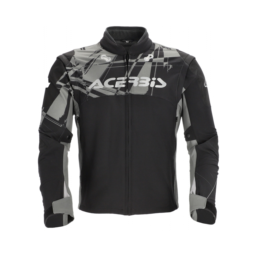 Acerbis Яке Rally Race Black/Grey - изглед 2 - BobiMX.com Acerbis Яке Rally Race Black/Grey - изглед 2