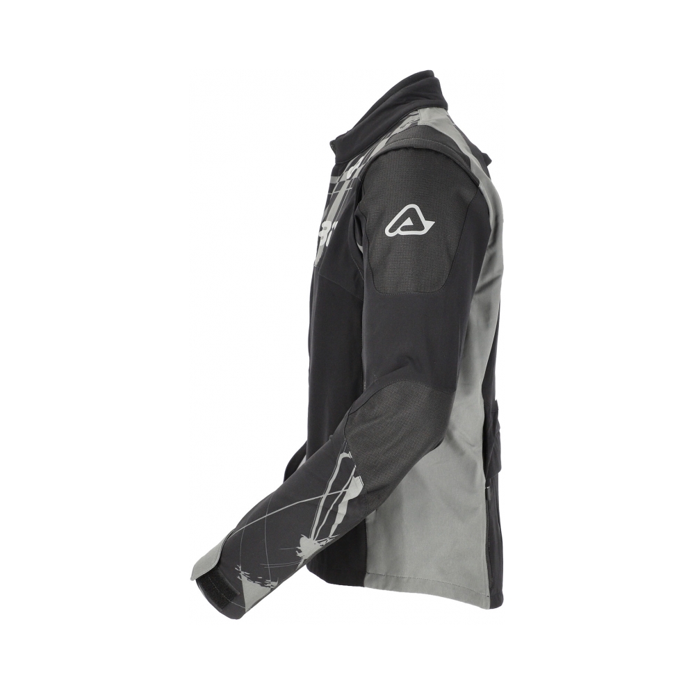 Acerbis Яке Rally Race Black/Grey - изглед 5 - BobiMX.com Acerbis Яке Rally Race Black/Grey - изглед 5