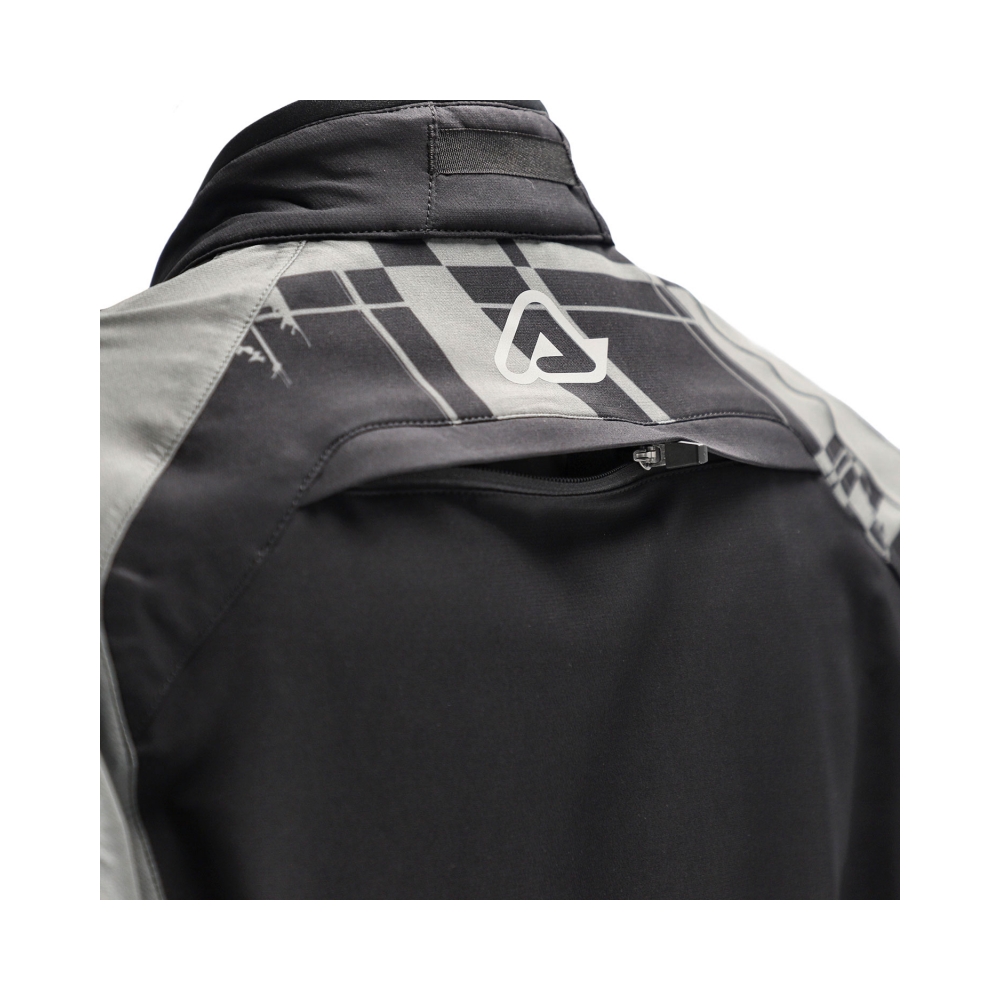 Acerbis Яке Rally Race Black/Grey - изглед 8 - BobiMX.com Acerbis Яке Rally Race Black/Grey - изглед 8
