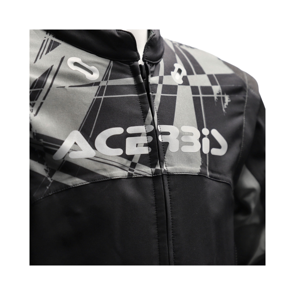 Acerbis Яке Rally Race Black/Grey - изглед 9 - BobiMX.com Acerbis Яке Rally Race Black/Grey - изглед 9