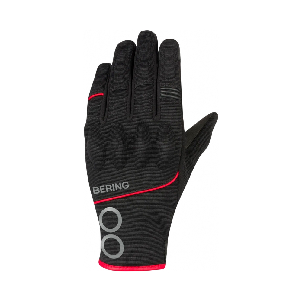 Bering Ръкавици Nassau Black/Red - изглед 4
