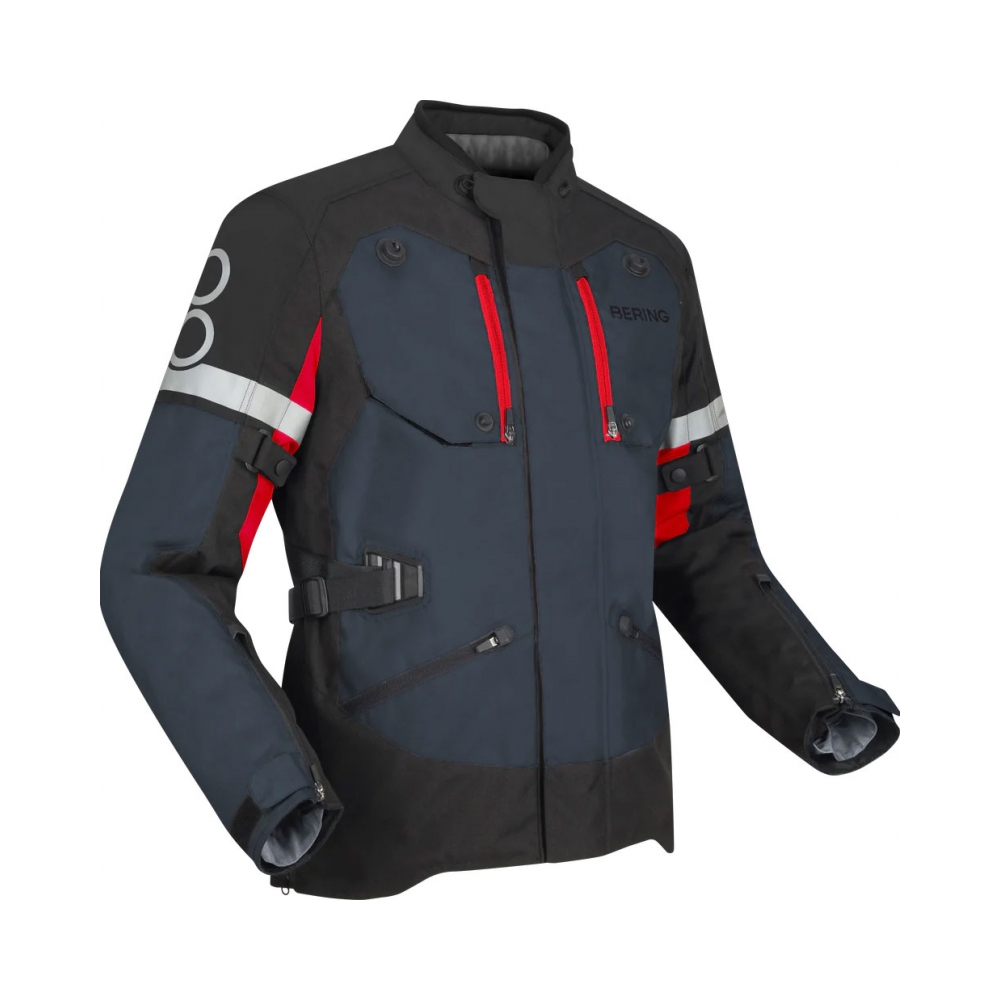 Bering Яке Halifax- EN 17353 Black/Anthracite/Red - изглед 1 - BobiMX.com Bering Яке Halifax- EN 17353 Black/Anthracite/Red - изглед 1